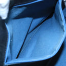 BURBERRY Nova Check Hand Bag Wool Gray Auth 101983-19