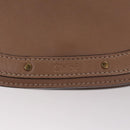 Chloe Nile Hand Bag Leather 2way Pink Gold Auth 101985-18