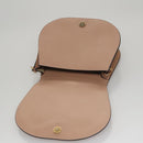 Chloe Nile Hand Bag Leather 2way Pink Gold Auth 101985-10