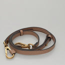 Chloe Nile Hand Bag Leather 2way Pink Gold Auth 101985-23