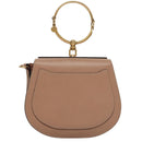 Chloe Nile Hand Bag Leather 2way Pink Gold Auth 101985-2
