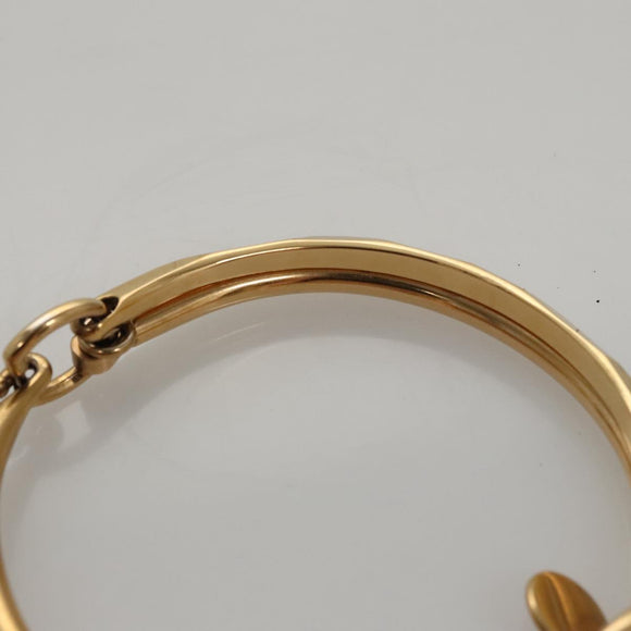 Chloe Nile Hand Bag Leather 2way Pink Gold Auth 101985