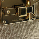 Salvatore Ferragamo Hand Bag Leather 2way Gold Auth 102010-10