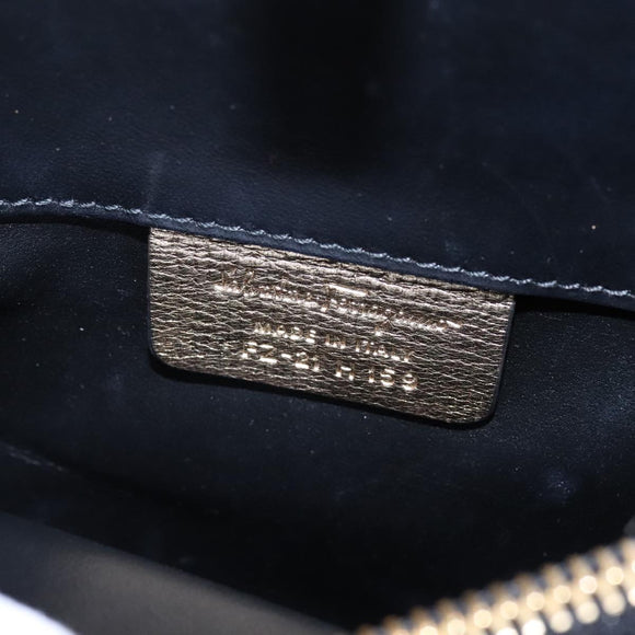 Salvatore Ferragamo Hand Bag Leather 2way Gold Auth 102010