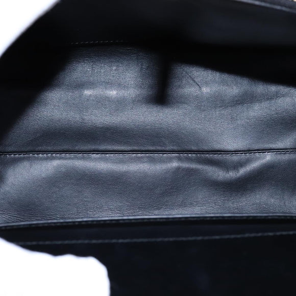 Salvatore Ferragamo Hand Bag Leather 2way Gold Auth 102010