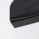 Christian Dior Shoulder Bag Leather Black Gold Auth 102014-14