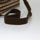 Burberrys Nova Check Shoulder Bag PVC Leather Beige Auth 102021-7