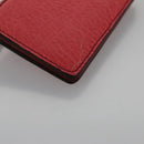 Chloe Card Case Leather Pink Auth 102045V-15