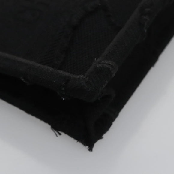 Christian Dior Book Tote mini Tote Bag Canvas Black Auth 102047SAV