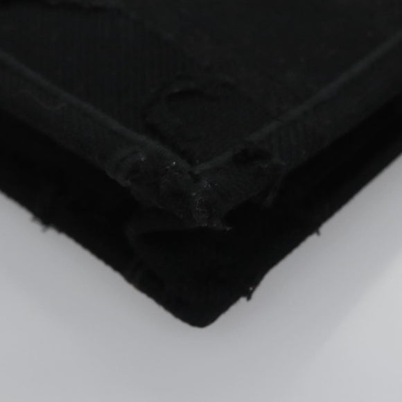 Christian Dior Book Tote mini Tote Bag Canvas Black Auth 102047SAV