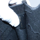 Christian Dior Book Tote mini Tote Bag Canvas Black Auth 102047SAV-11