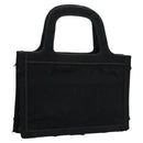 Christian Dior Book Tote mini Tote Bag Canvas Black Auth 102047SAV-1