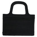 Christian Dior Book Tote mini Tote Bag Canvas Black Auth 102047SAV-2