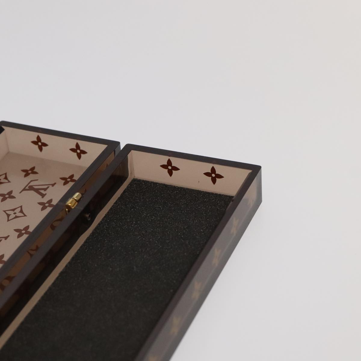 LOUIS VUITTON Monogram Chopsticks Wood VIP Only Brown LV Auth 102076