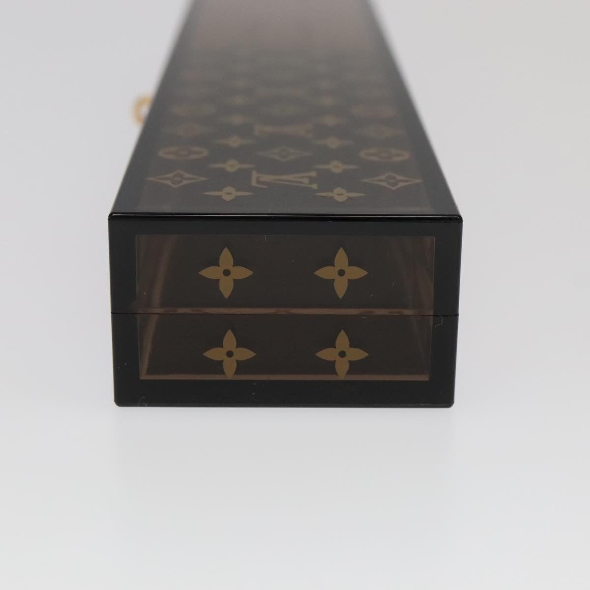 LOUIS VUITTON Monogram Chopsticks Wood VIP Only Brown LV Auth 102076