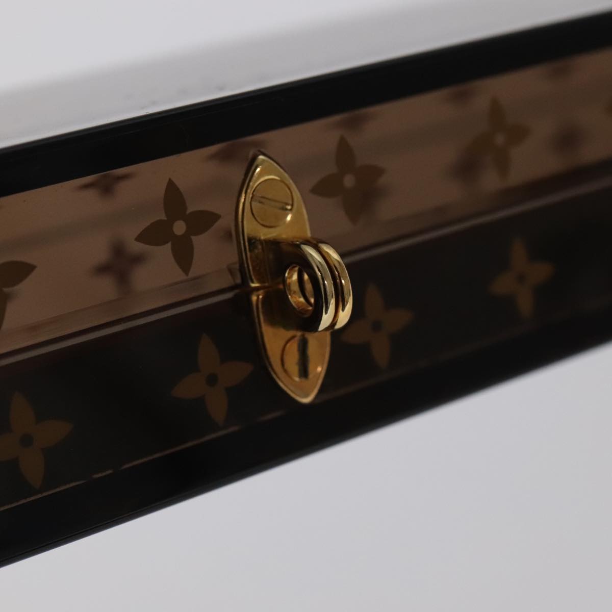 LOUIS VUITTON Monogram Chopsticks Wood VIP Only Brown LV Auth 102076