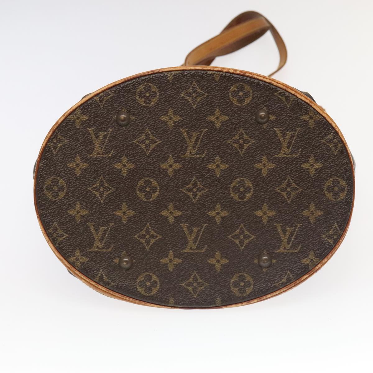 LOUIS VUITTON Monogram Bucket GM Shoulder Bag Vintage M42236 LV Auth 102077