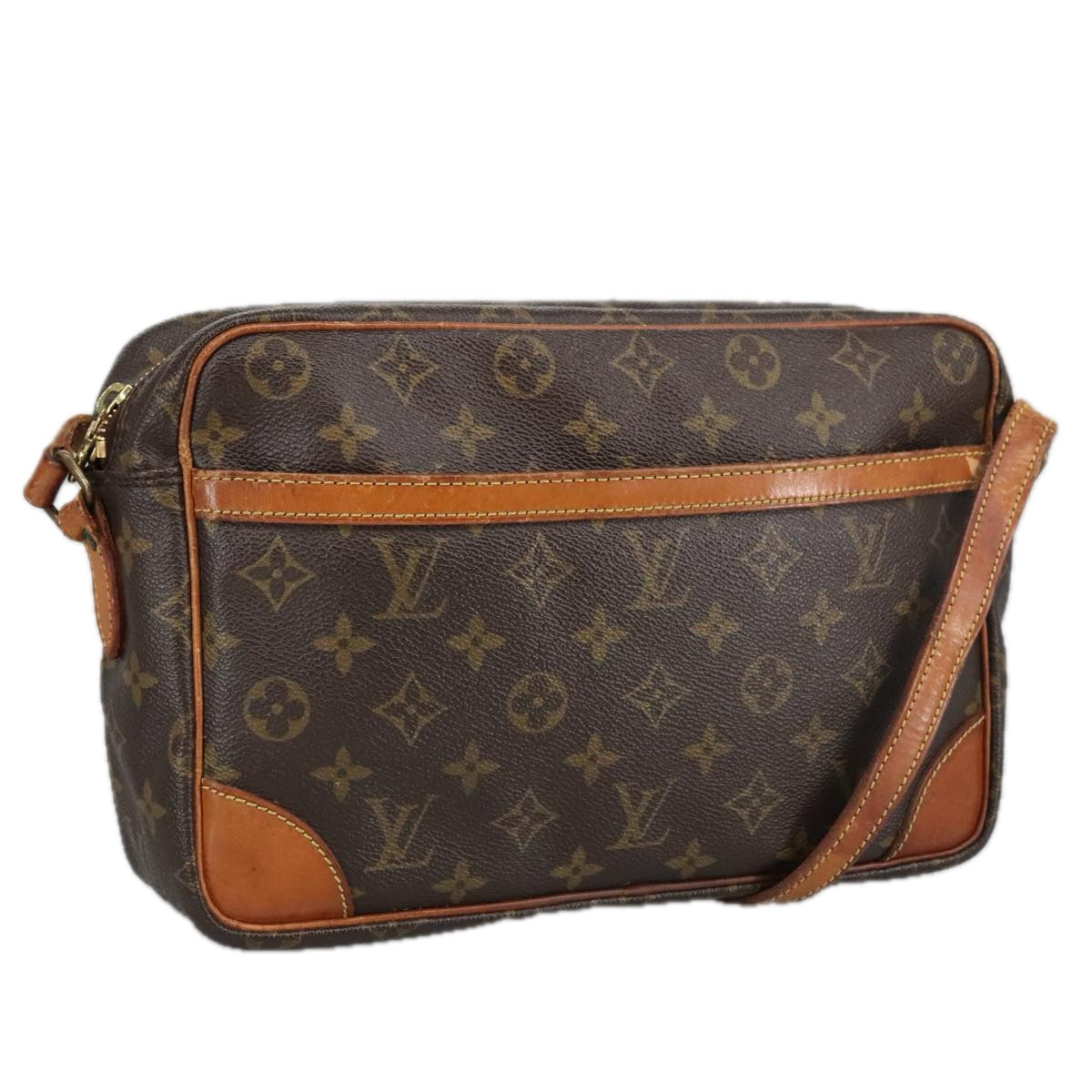 LOUIS VUITTON Monogram Trocadero 30 Shoulder Bag M51272 LV Auth 102084