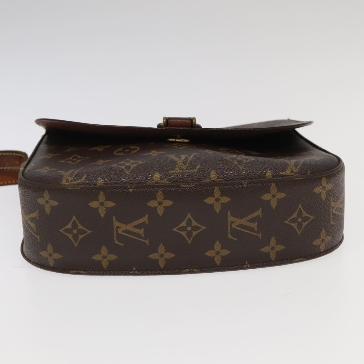 LOUIS VUITTON Monogram Saint Cloud GM Shoulder Bag M51242 LV Auth 102085