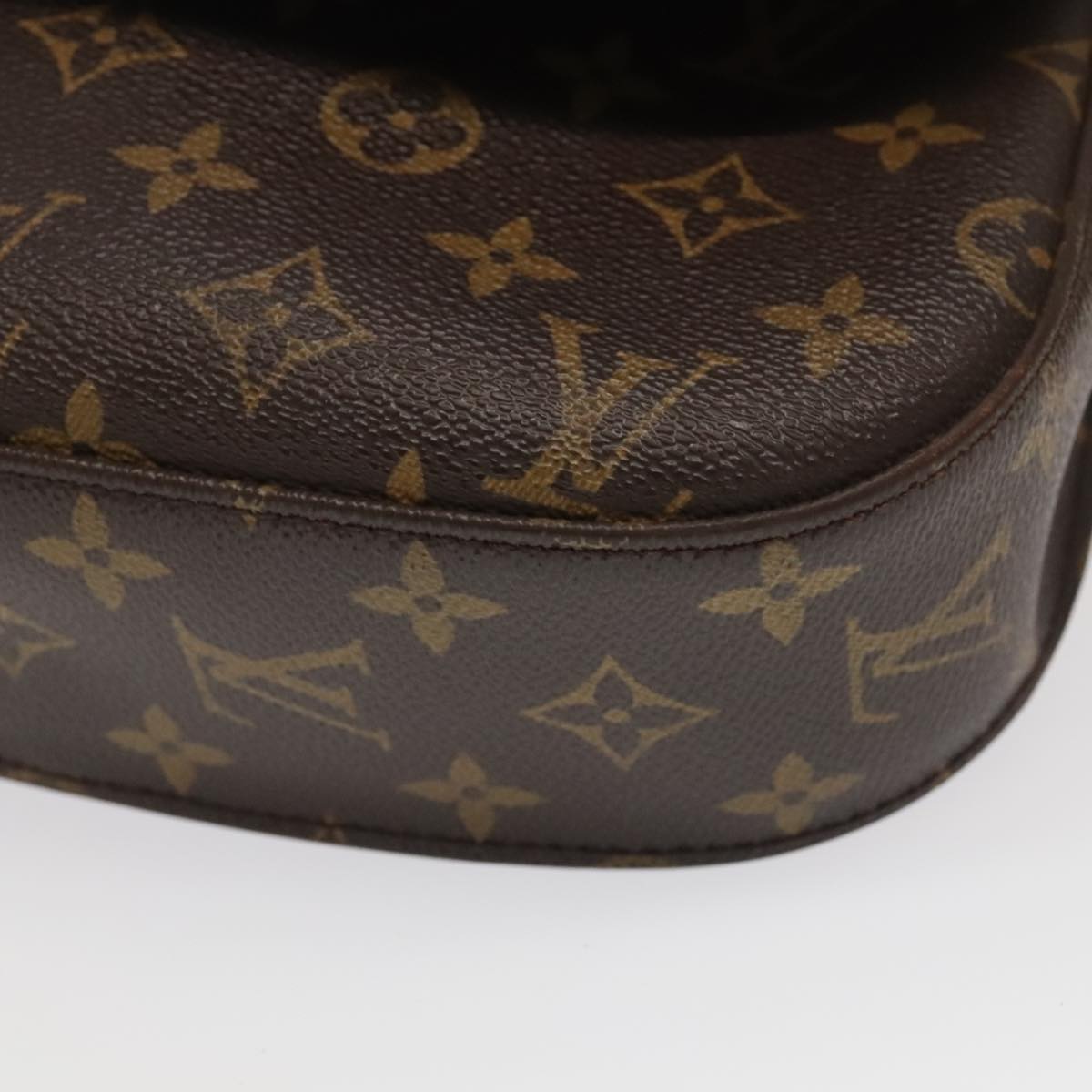 LOUIS VUITTON Monogram Saint Cloud GM Shoulder Bag M51242 LV Auth 102085