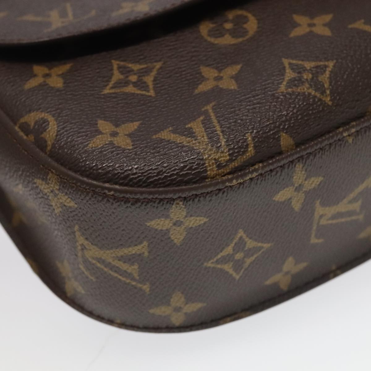 LOUIS VUITTON Monogram Saint Cloud GM Shoulder Bag M51242 LV Auth 102085