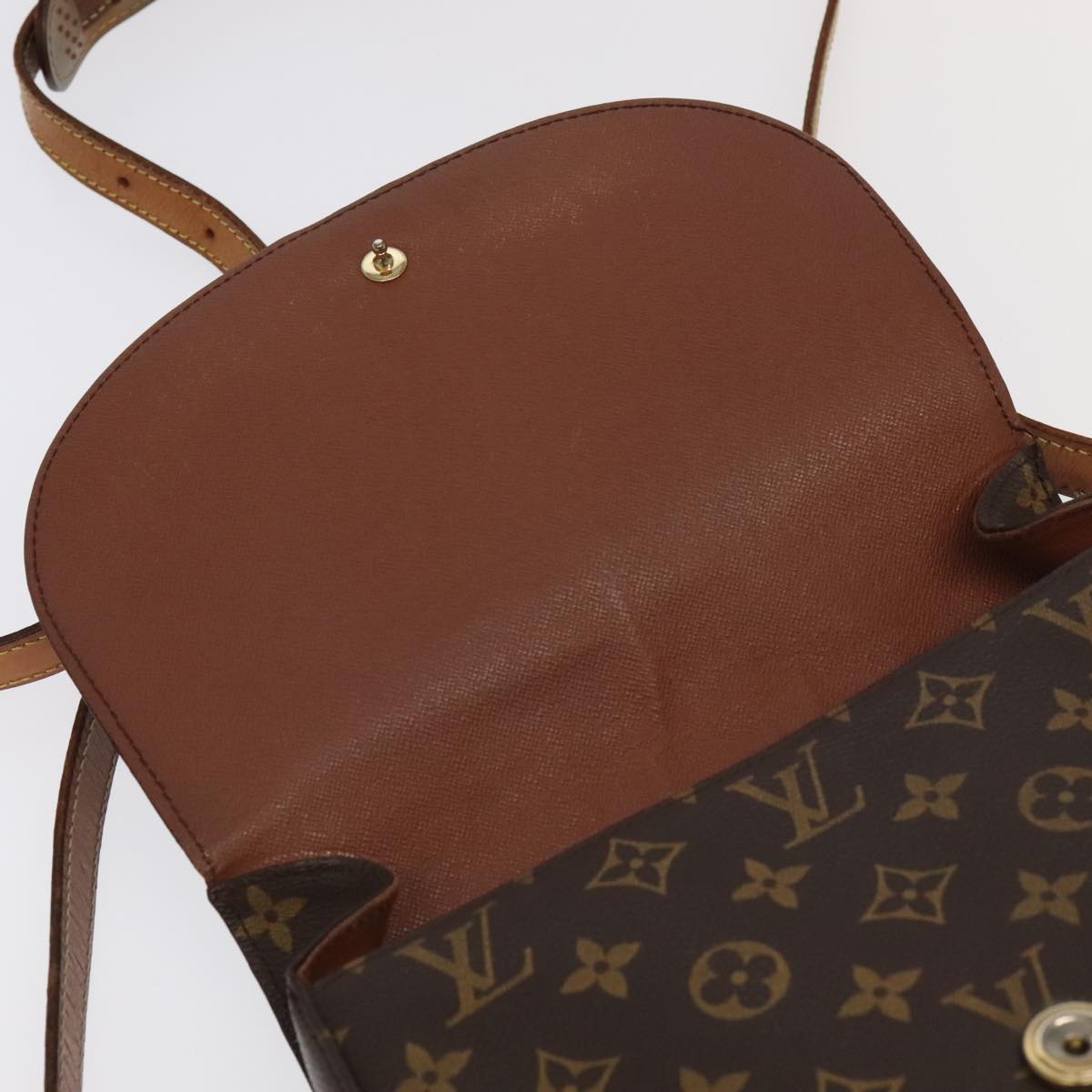 LOUIS VUITTON Monogram Saint Cloud GM Shoulder Bag M51242 LV Auth 102085