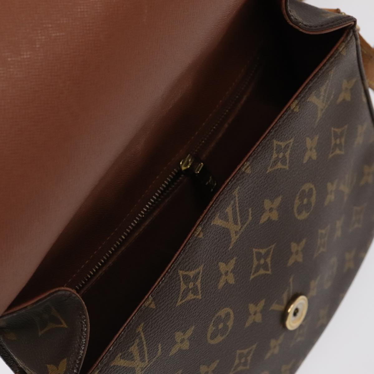 LOUIS VUITTON Monogram Saint Cloud GM Shoulder Bag M51242 LV Auth 102085