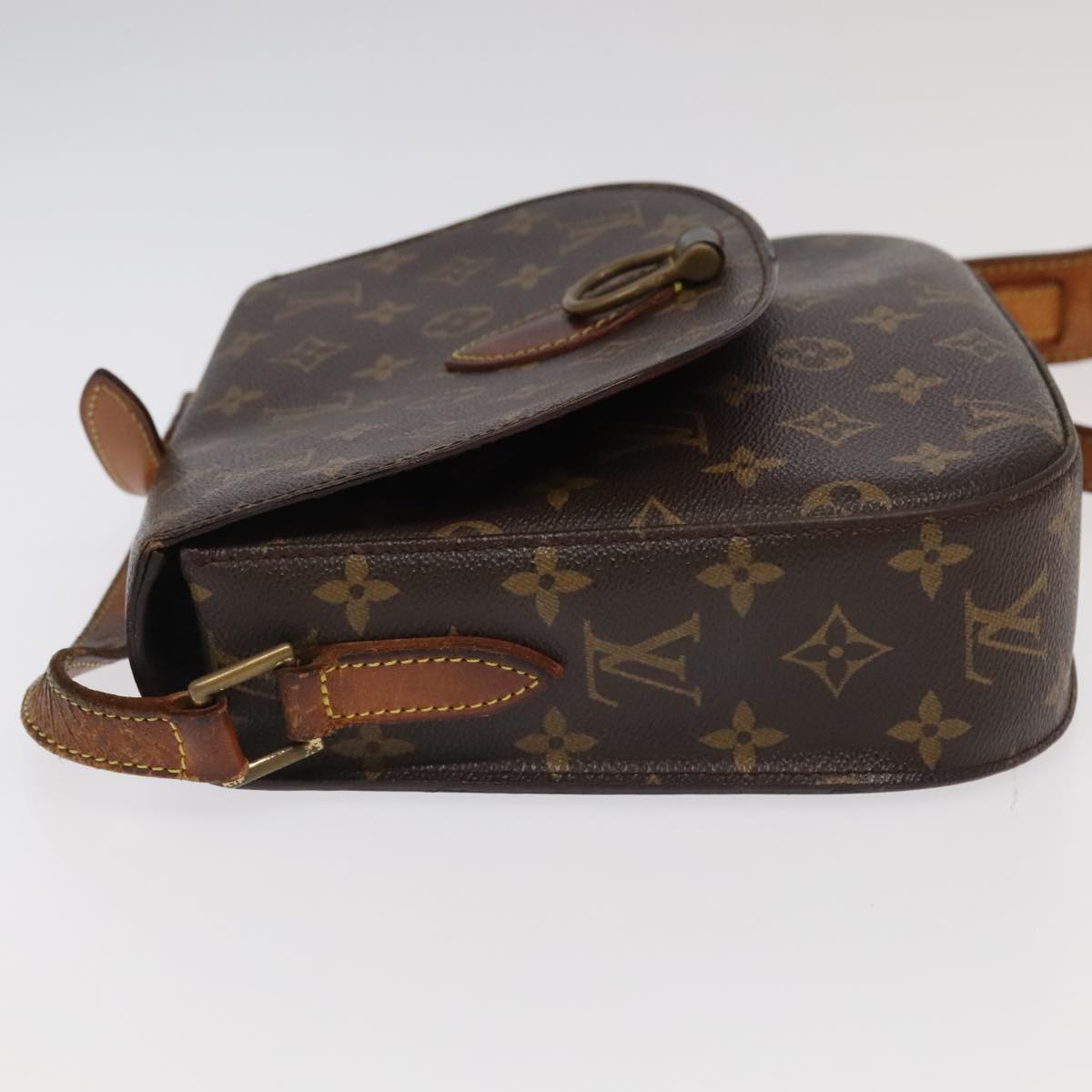 LOUIS VUITTON Monogram Saint Cloud GM Shoulder Bag M51242 LV Auth 102085