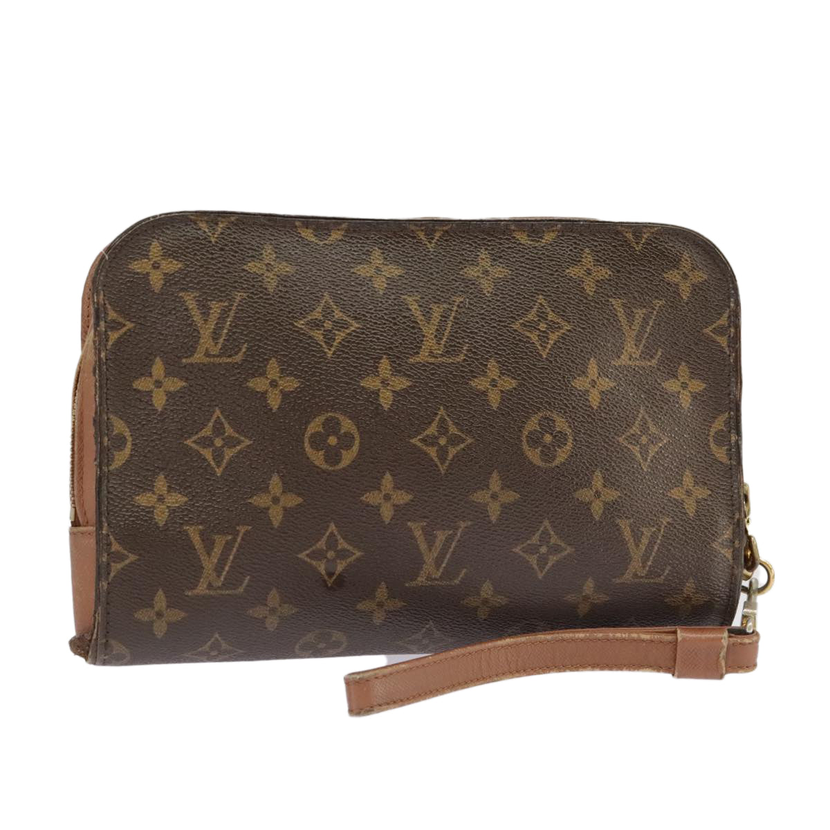 LOUIS VUITTON Monogram Orsay Clutch Bag M51790 LV Auth 102086