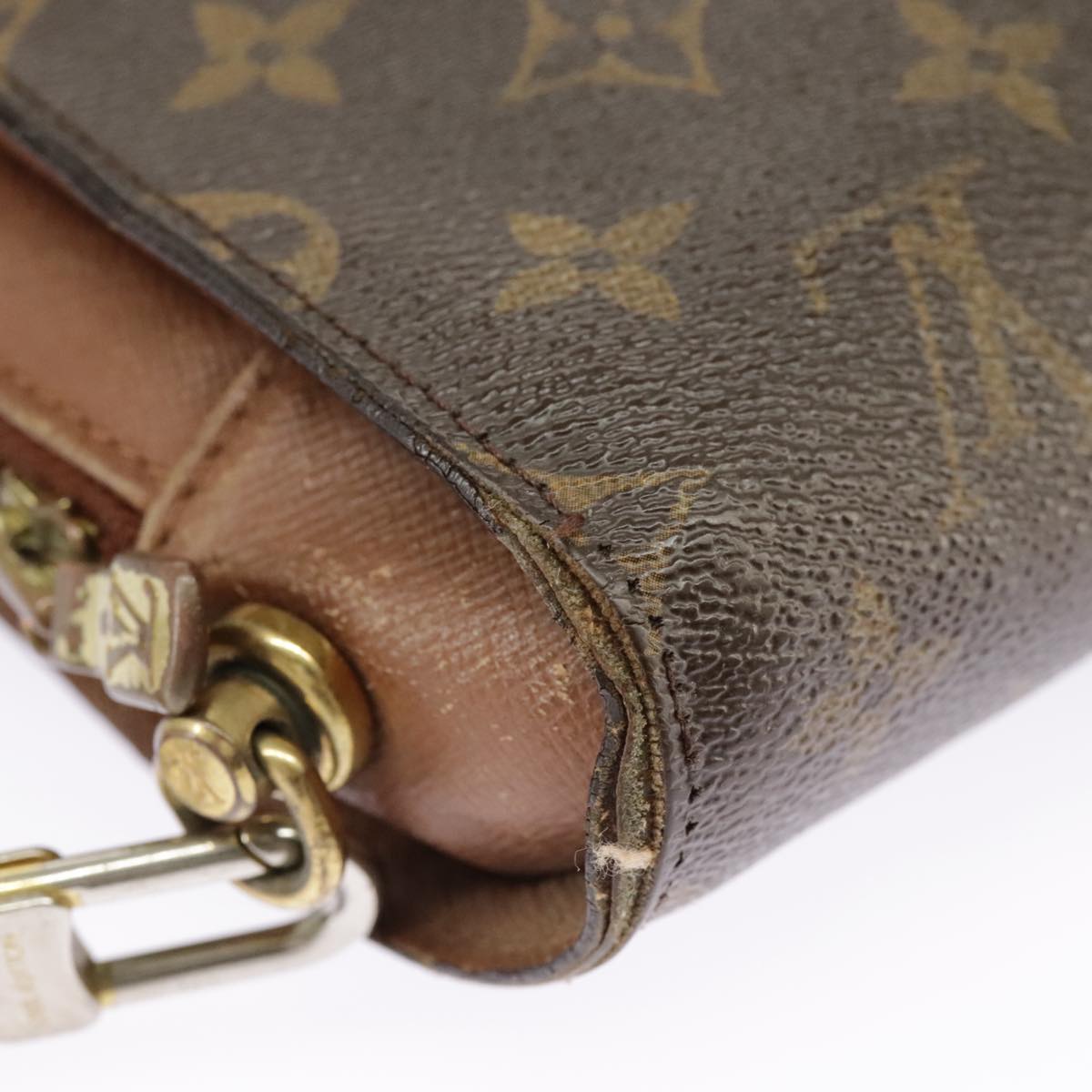 LOUIS VUITTON Monogram Orsay Clutch Bag M51790 LV Auth 102086