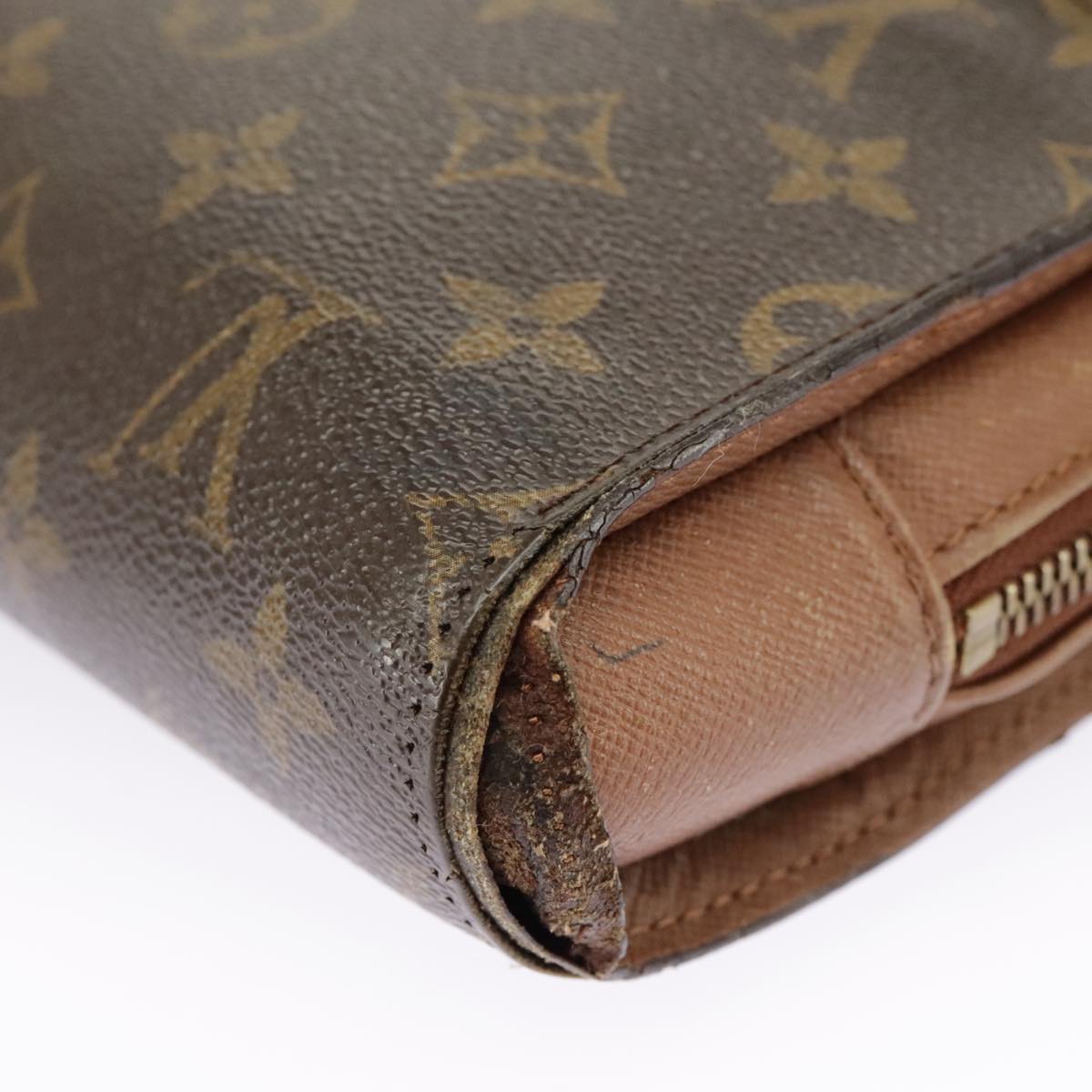 LOUIS VUITTON Monogram Orsay Clutch Bag M51790 LV Auth 102086