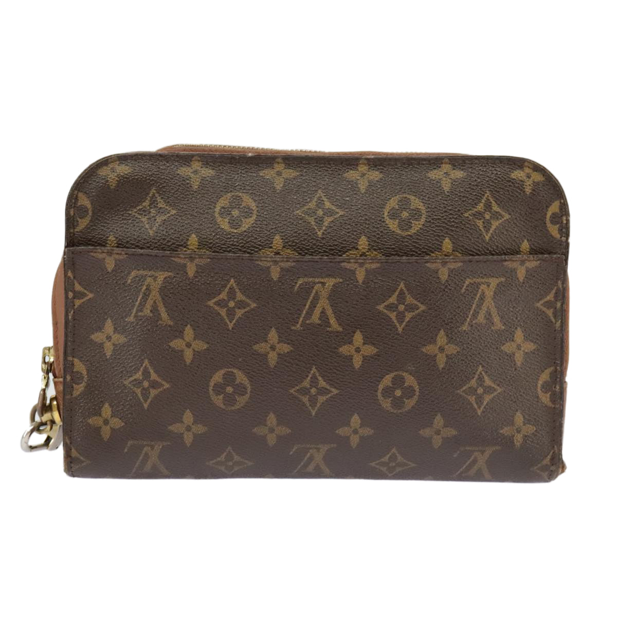 LOUIS VUITTON Monogram Orsay Clutch Bag M51790 LV Auth 102086