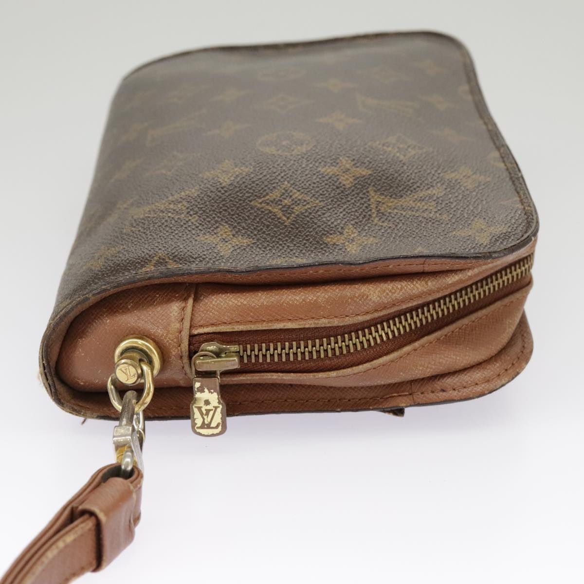 LOUIS VUITTON Monogram Orsay Clutch Bag M51790 LV Auth 102086