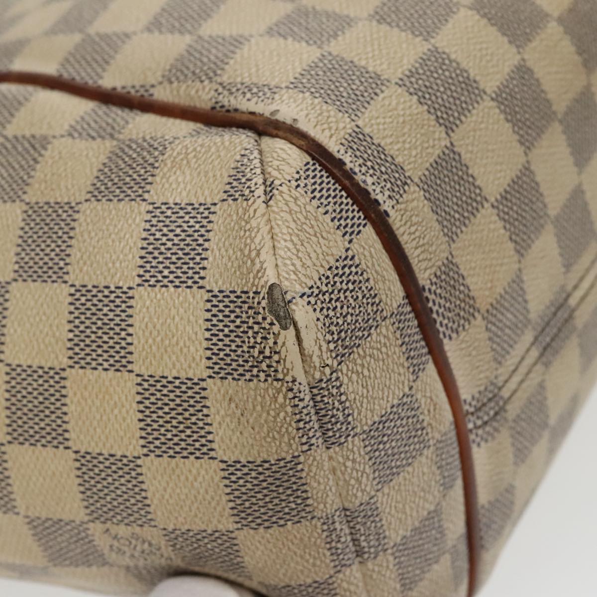 LOUIS VUITTON Damier Azur Totally PM Tote Bag N41280 LV Auth 102090