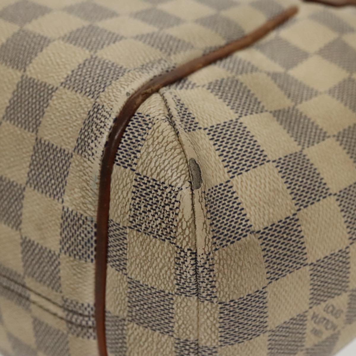 LOUIS VUITTON Damier Azur Totally PM Tote Bag N41280 LV Auth 102090