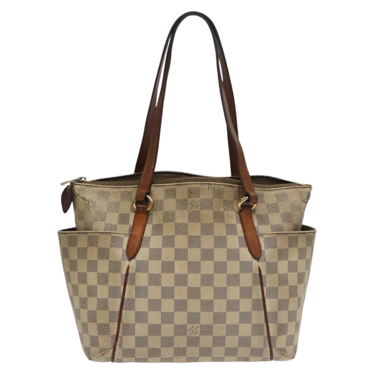 LOUIS VUITTON Damier Azur Totally PM Tote Bag N41280 LV Auth 102090 - 0