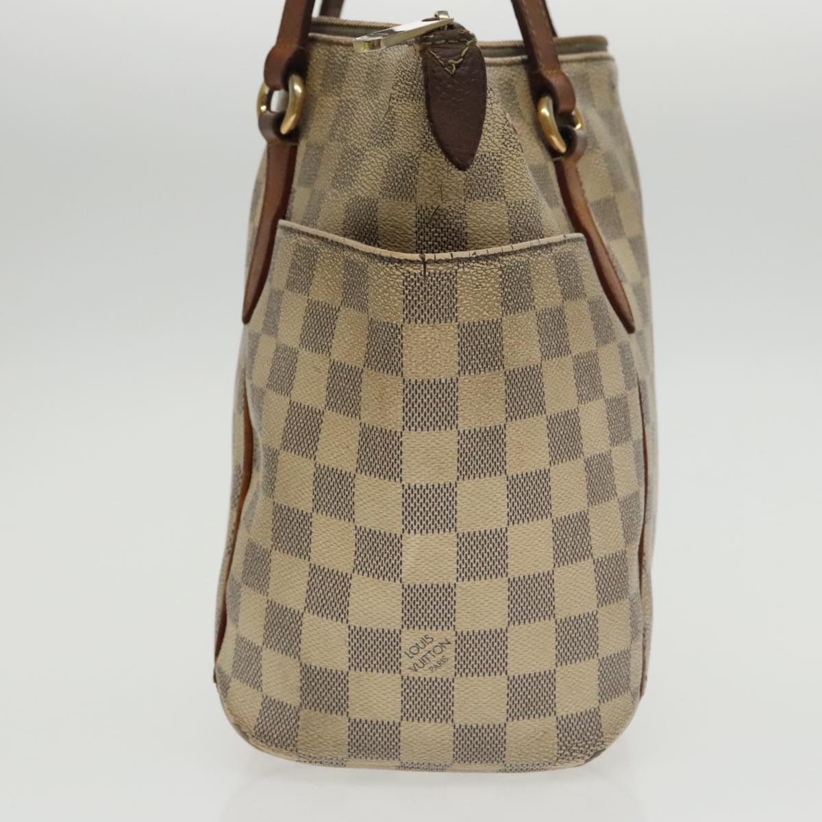 LOUIS VUITTON Damier Azur Totally PM Tote Bag N41280 LV Auth 102090