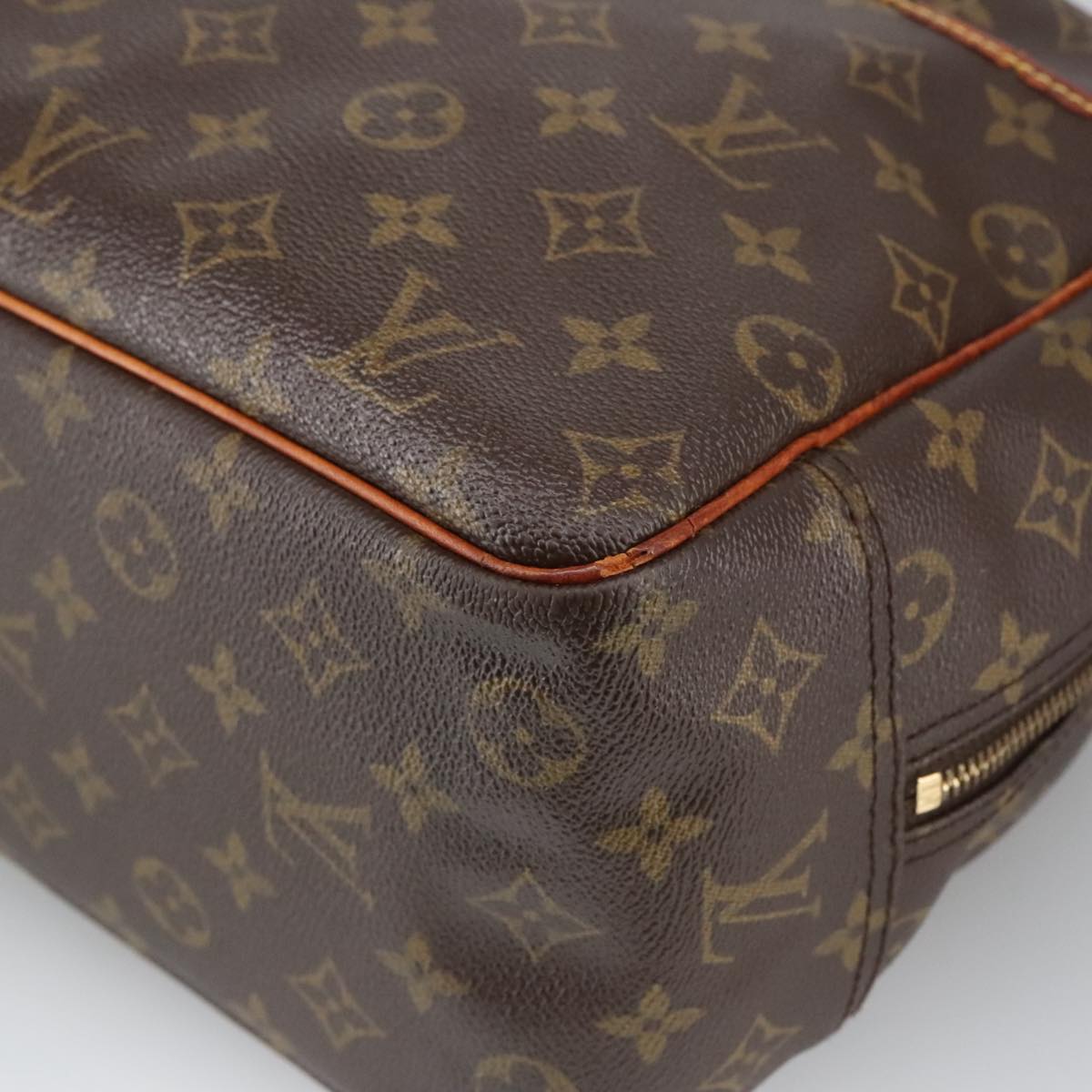 LOUIS VUITTON Monogram Deauville Hand Bag M47270 LV Auth 102091