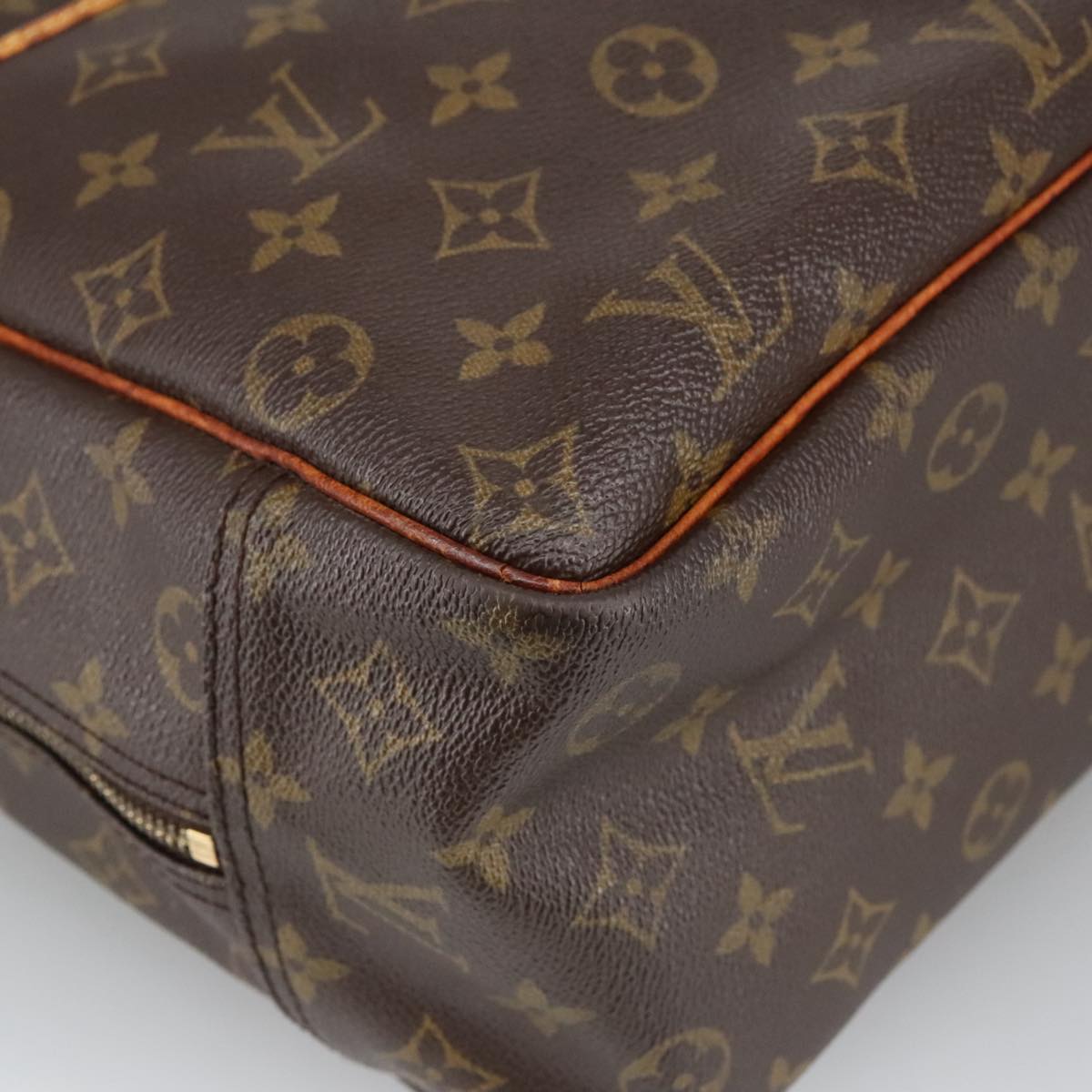 LOUIS VUITTON Monogram Deauville Hand Bag M47270 LV Auth 102091