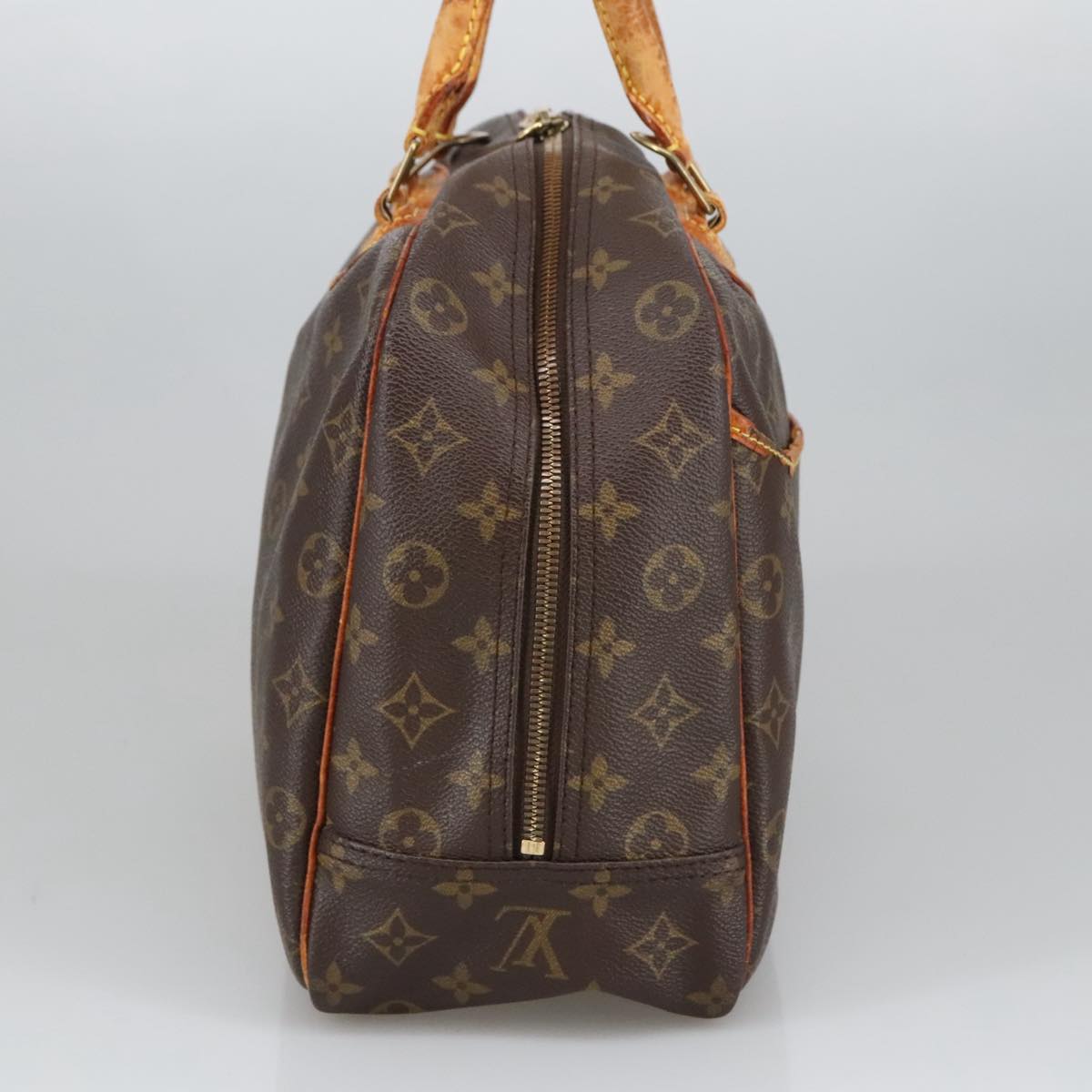 LOUIS VUITTON Monogram Deauville Hand Bag M47270 LV Auth 102091