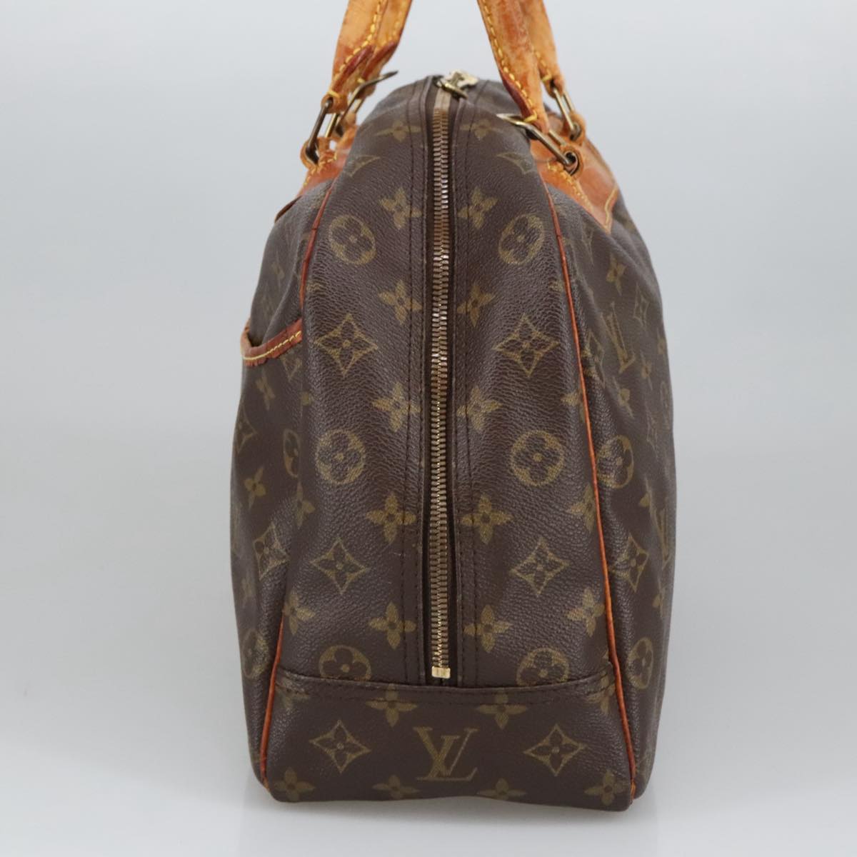 LOUIS VUITTON Monogram Deauville Hand Bag M47270 LV Auth 102091