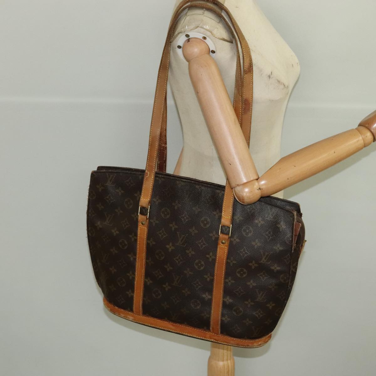 LOUIS VUITTON Monogram Babylone Tote Bag M51102 LV Auth 102094