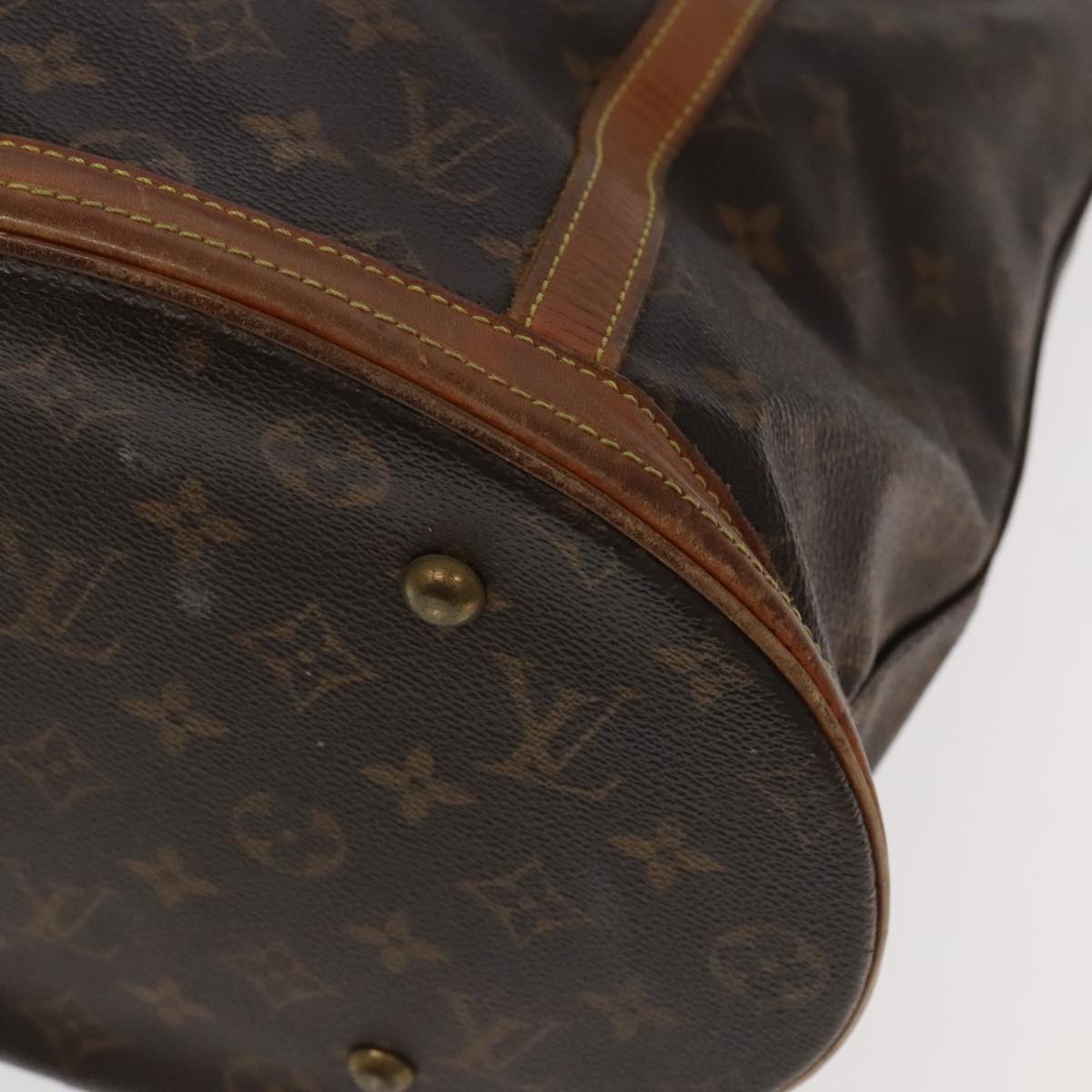 LOUIS VUITTON Monogram Bucket GM Shoulder Bag M42236 LV Auth 102096