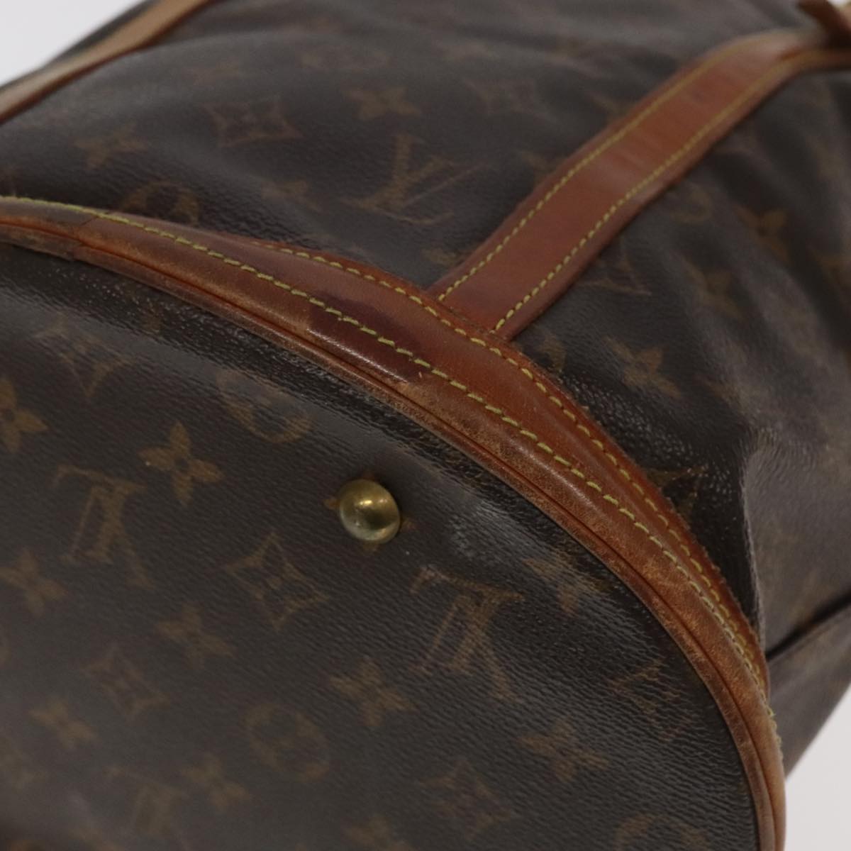 LOUIS VUITTON Monogram Bucket GM Shoulder Bag M42236 LV Auth 102096