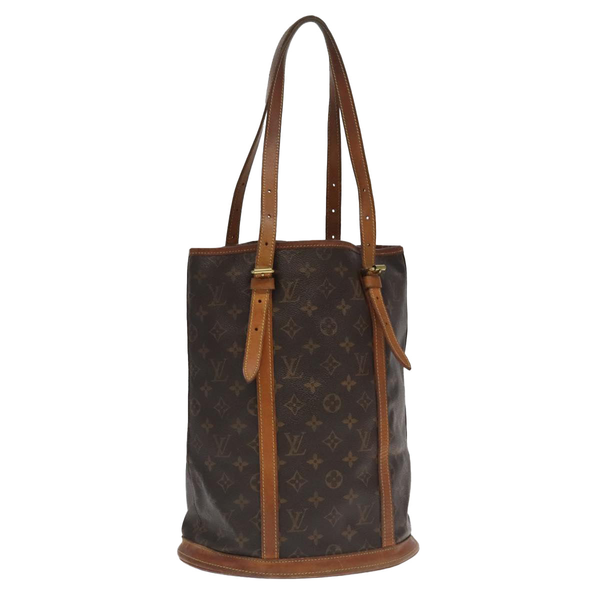 LOUIS VUITTON Monogram Bucket GM Shoulder Bag M42236 LV Auth 102096