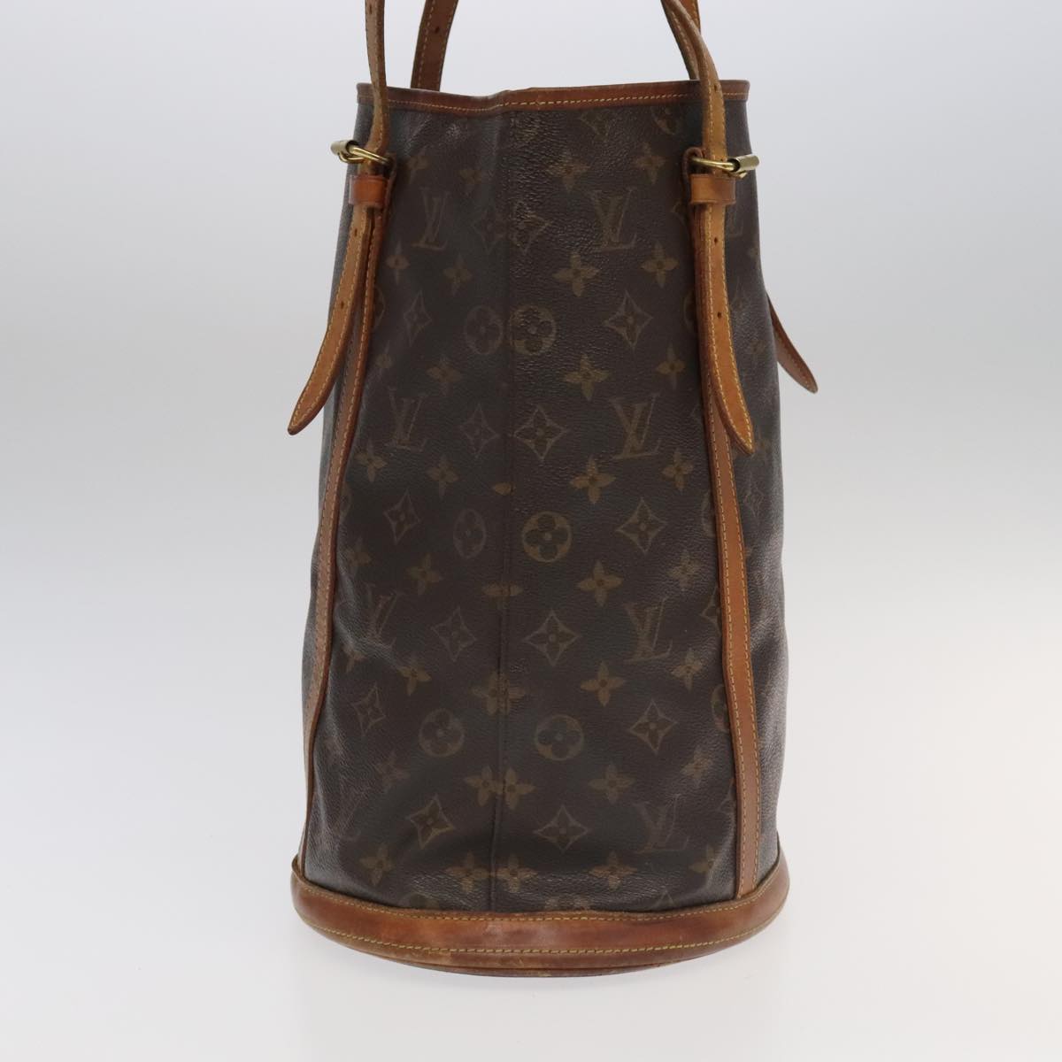 LOUIS VUITTON Monogram Bucket GM Shoulder Bag M42236 LV Auth 102096