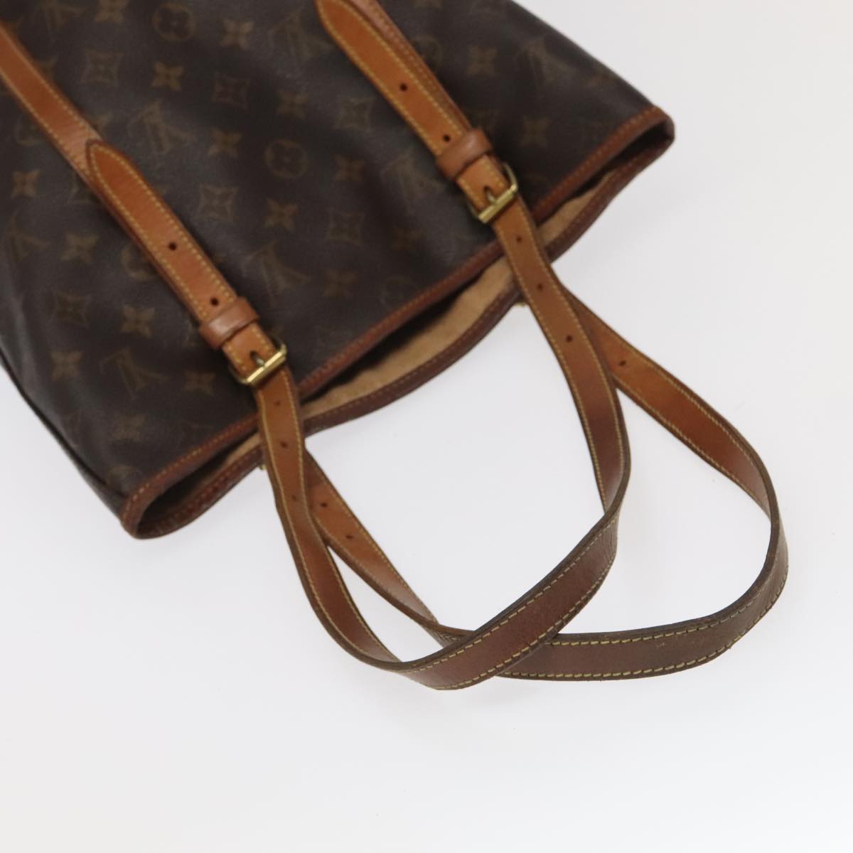 LOUIS VUITTON Monogram Bucket GM Shoulder Bag M42236 LV Auth 102096