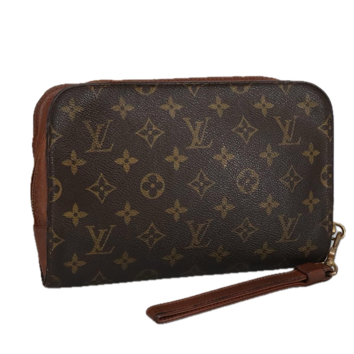 LOUIS VUITTON Monogram Orsay Clutch Bag M51790 LV Auth 102099