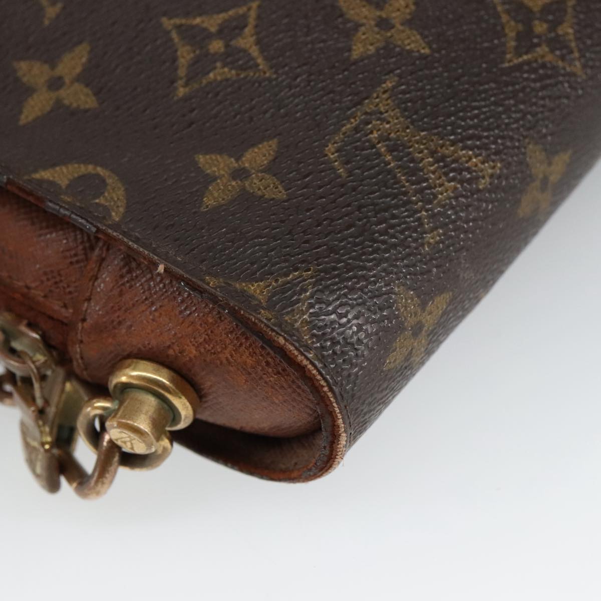 LOUIS VUITTON Monogram Orsay Clutch Bag M51790 LV Auth 102099