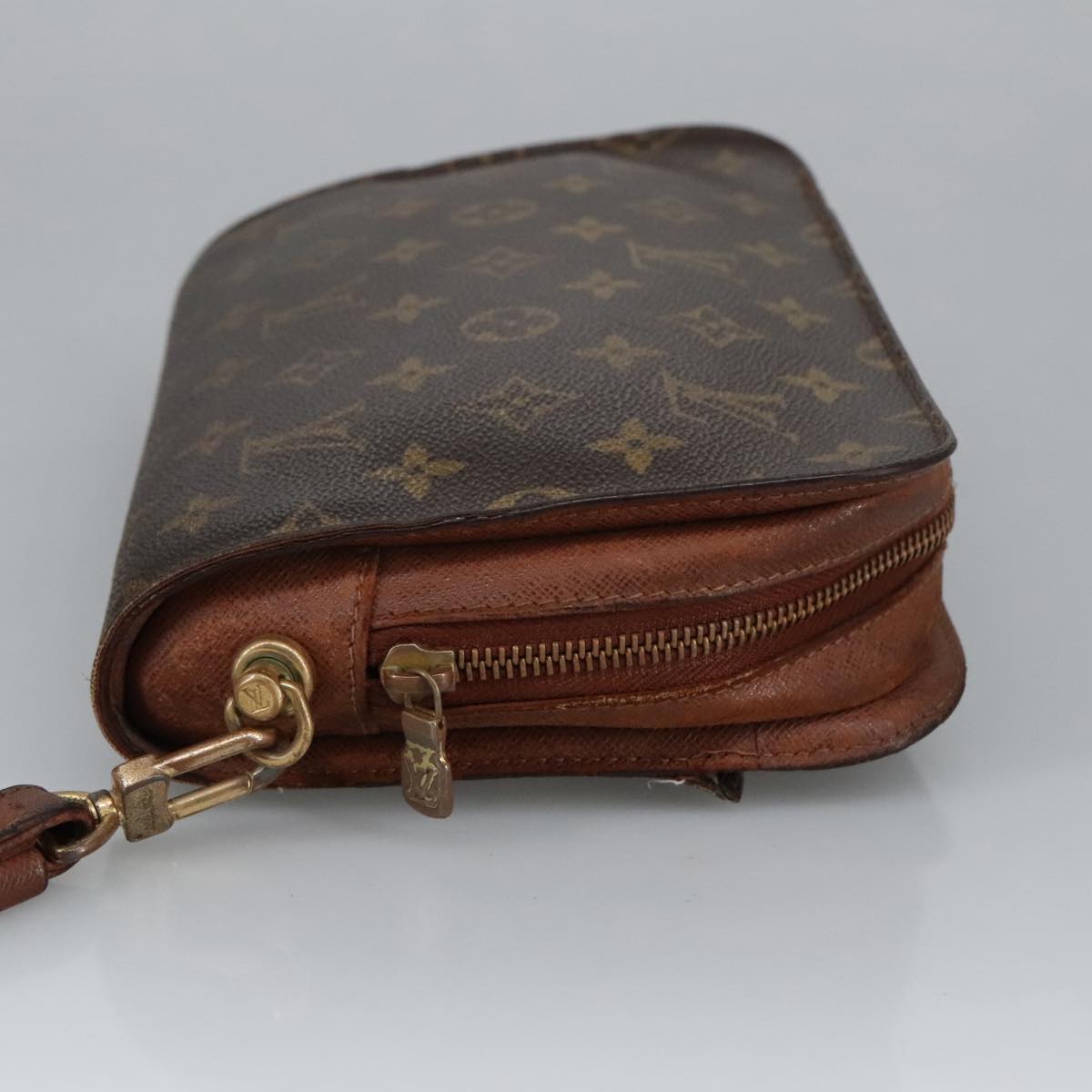 LOUIS VUITTON Monogram Orsay Clutch Bag M51790 LV Auth 102099